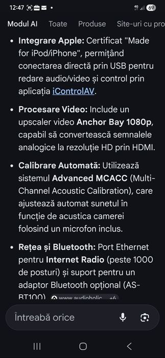 Vind anplificator Pioneer vsx-1020 nu am telecomanda