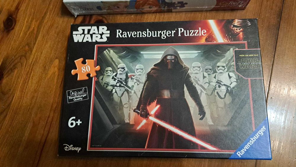 Два пъзела Frozen и StarWars единият e неразпечатан