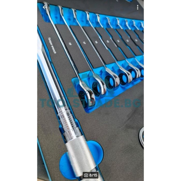 Шкаф/количка с инструменти със 7 чекмеджета,6 пълни KRAFTWELLE