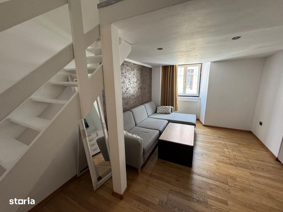 Apartament 1 camera + mezanin, 38 mp, zona Piata Unirii