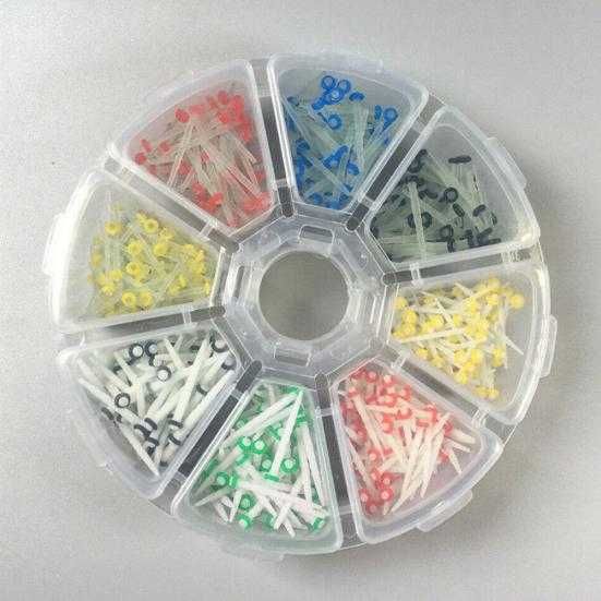 Pivoti Dentari Fibra sticla 200 buc