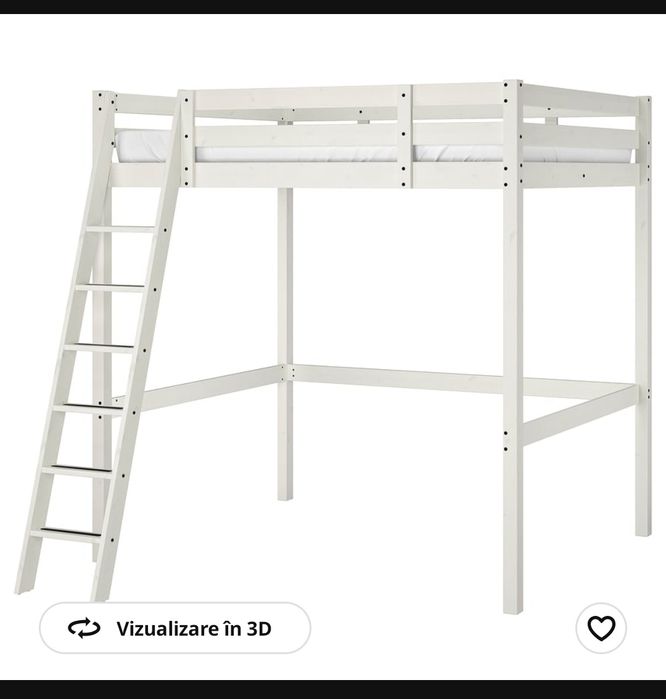 Pat supraetajat Ikea NOU + saltea NOUA Gratis