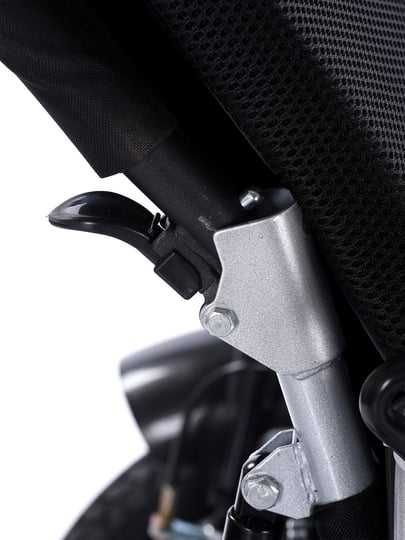 Электрическая с мотором Инвалидная кресло-коляска синего цвета