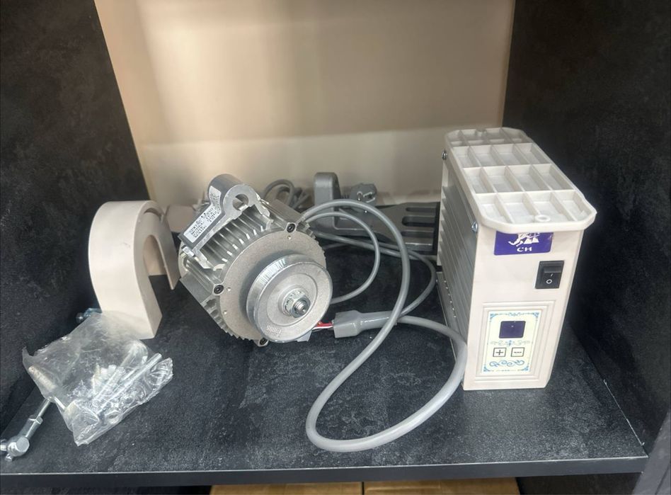 Установка сервомотор. Ремонт швейных машин