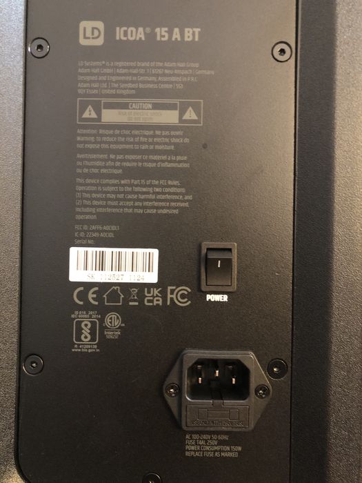 Vând boxă LD ICOA 15 ABT