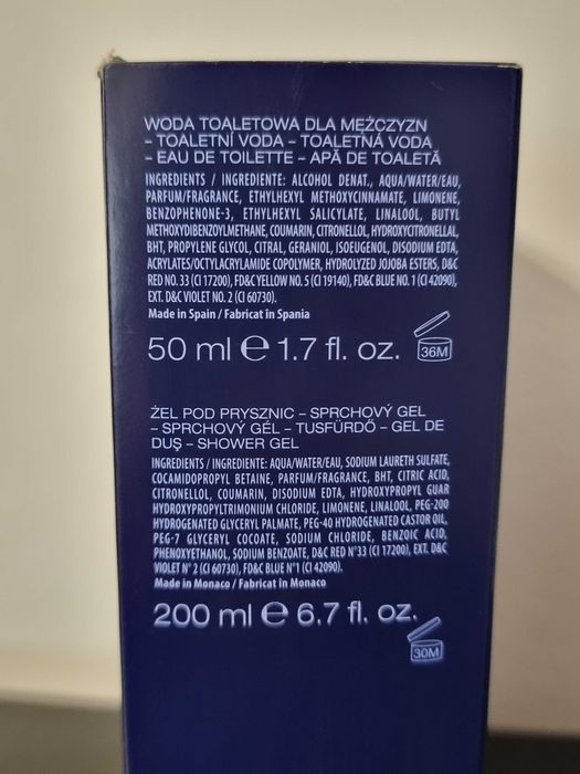 Set David Beckham Classic Blue, Apa de Toaleta 50ml + Gel de dus 200ml