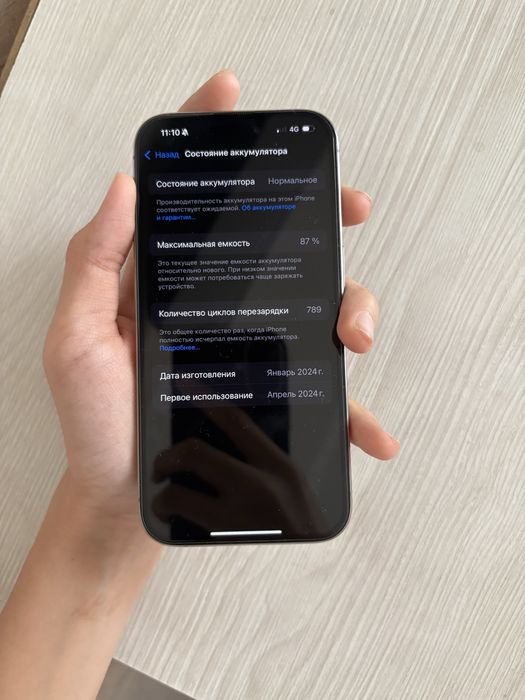 Айфон 15 про идеяльном состоянии