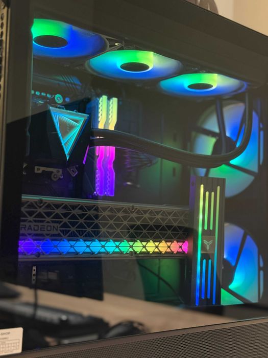 Топовый ПК на Ryzen 7 7800X3D + RX 9070XT MSI 500Гц QD-OLED РАССРОЧКА