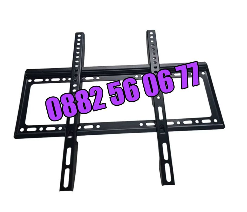 Универсална стойка за телевизор 26-63" инча, неподвижна стойка 50 кг