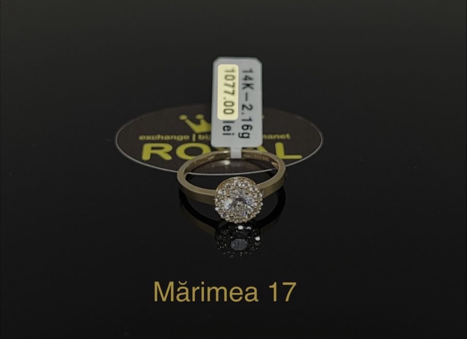 Bijuteria Royal CB : Inel dama aur 14k  2,16gr
