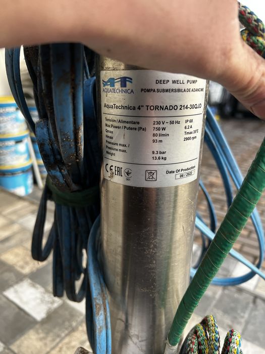 Vand pompa submersibila de adancime