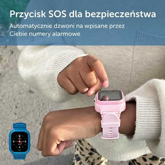 Детски смарт часовник Zazu Fun, син