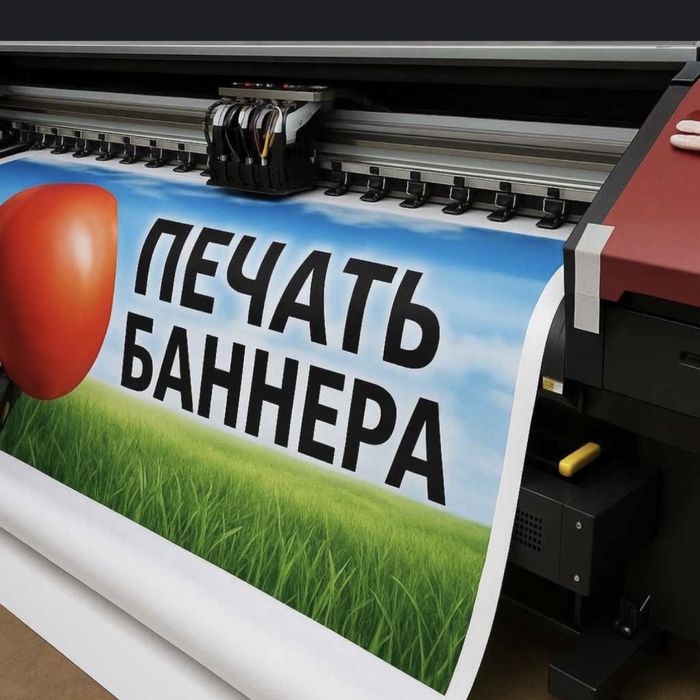 Печать баннер реклама таблички