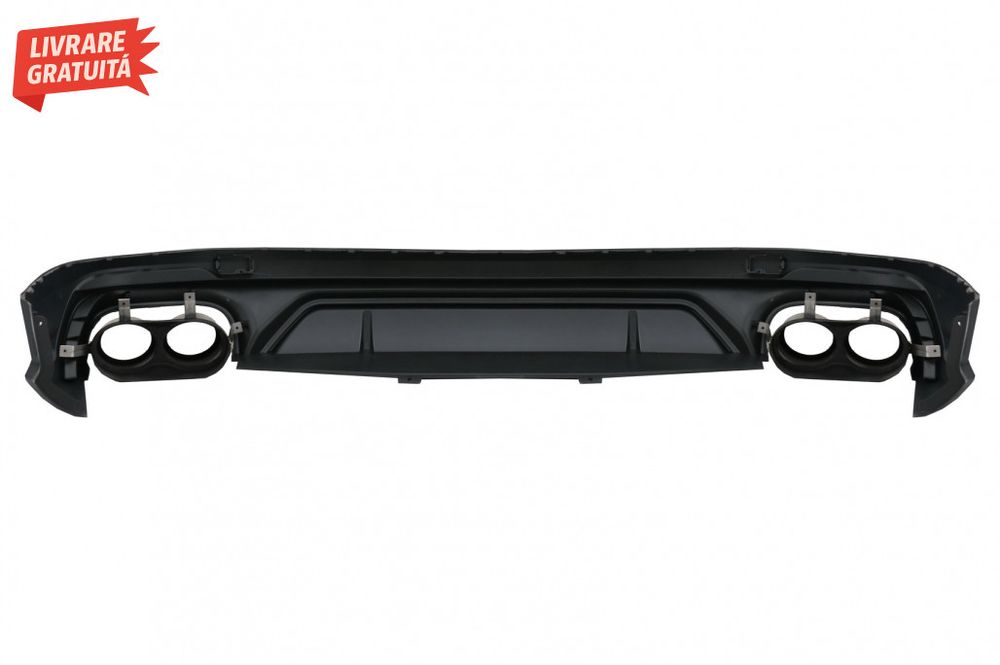 Difuzor Bara Spate Evacuare Dubla Audi Q5 SUV FY (2018-2020) si Evacua