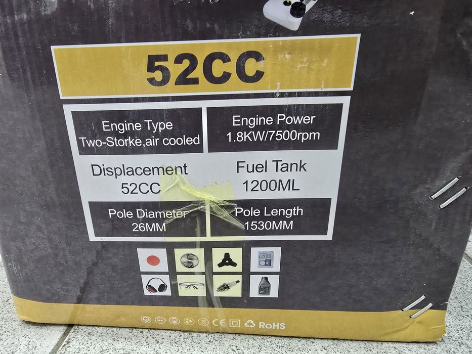 Бензокосилка. Benzinli o't o'radigan. Orginal yangi, Новая!