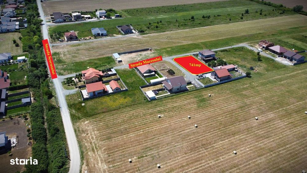 741mp Teren Mosnita, cu utilitati | 54.000Euro - Padurea Bistra