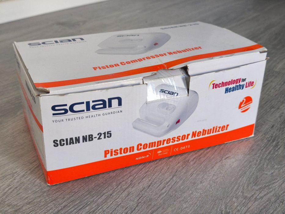 Aparat aerosoli / nebulizator Scian NB-215 – foarte puțin folosit