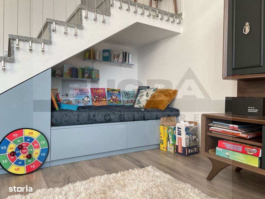 Duplex de inchiriat, 120mp utili, 300 teren, parcare, Romul Ladea
