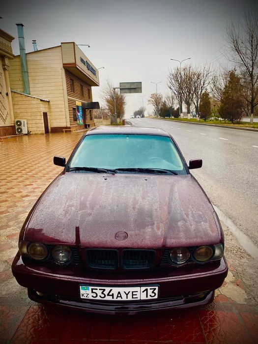 Бампер порог БМВ Е34