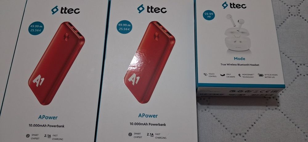 Чисто нов на топ цена Samsung galaxy A26/8GB/256GB-слушалки-Power bank