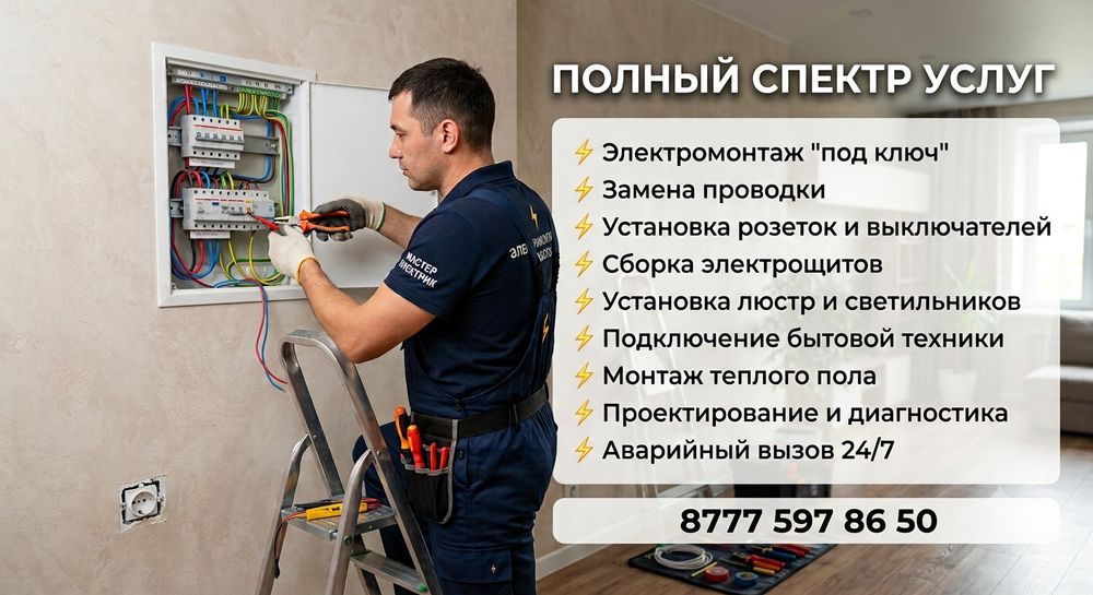 Электрик , электромонтаж
