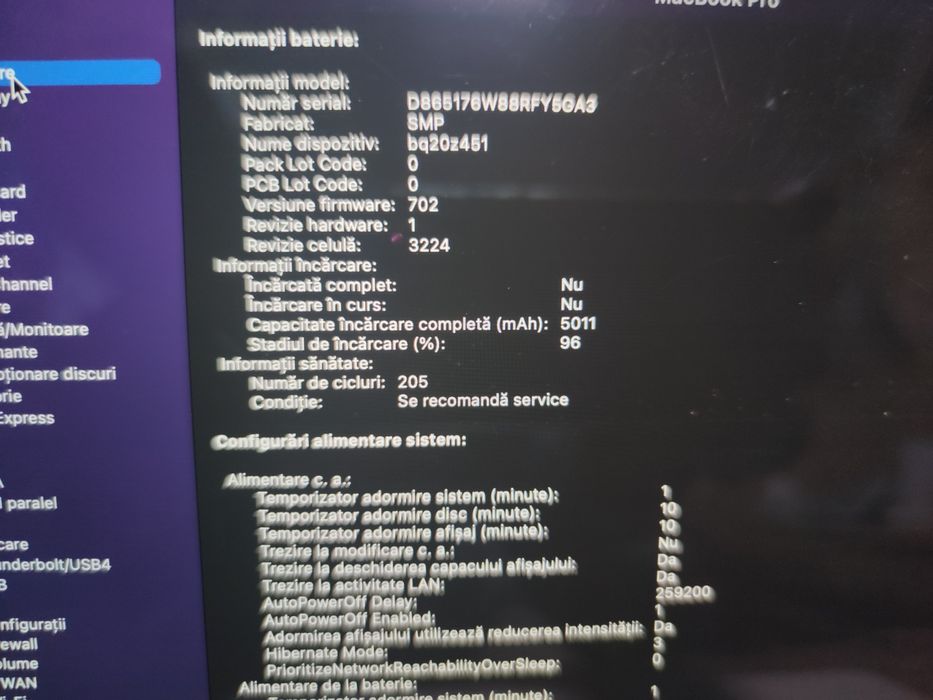 Laptop Apple MacBook Pro 13 inch-early 2015