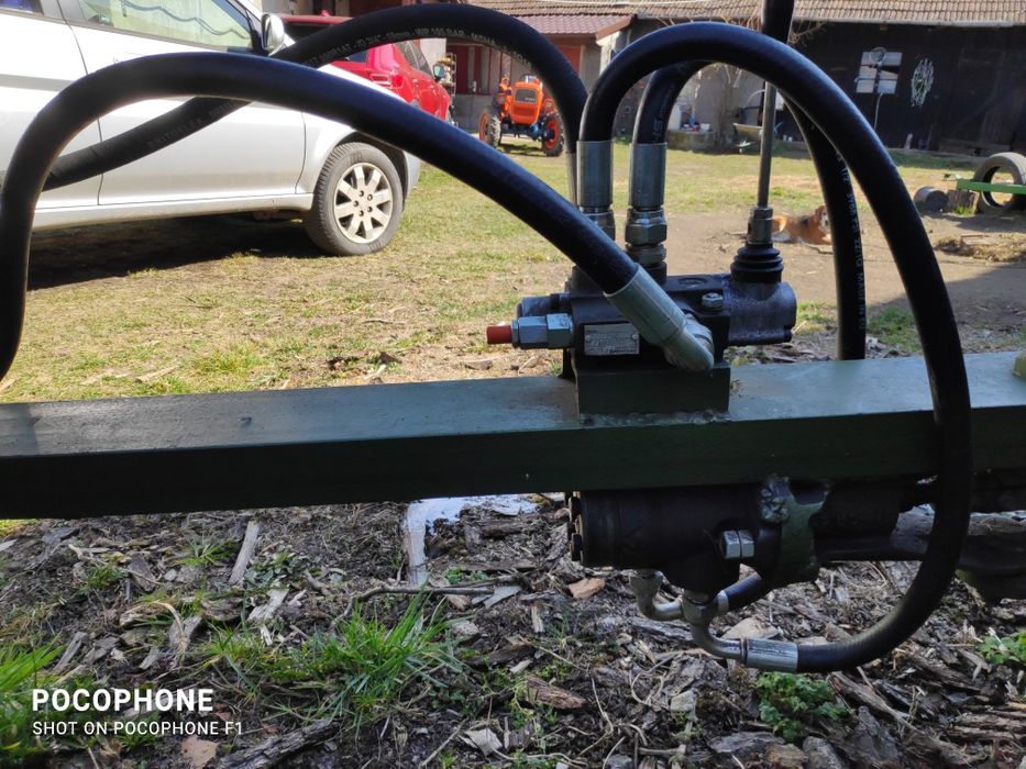 Remorca 4x4 motocultor zubr