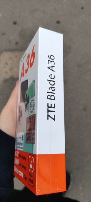 ZTE Blade A36 64Gb/12Gb RAM (В Чёрном цвете)