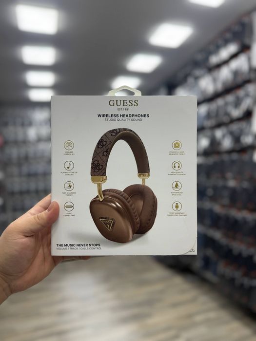 GUESS (Original) Premium Naushnik — Yangi, Qadoqda! (Optom]