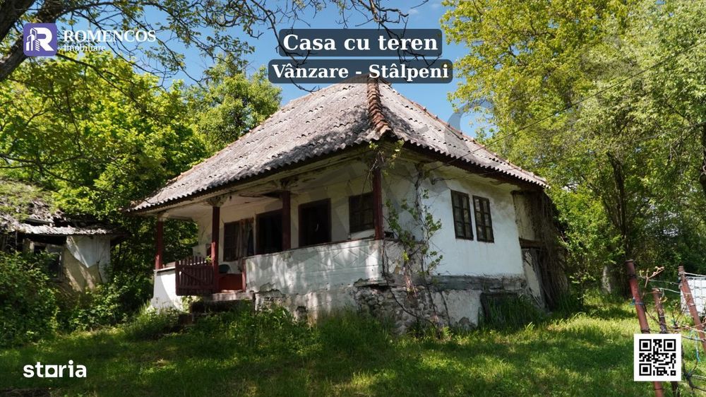 Casa traditionala in Sat Opresti, comuna Stalpeni, Arges