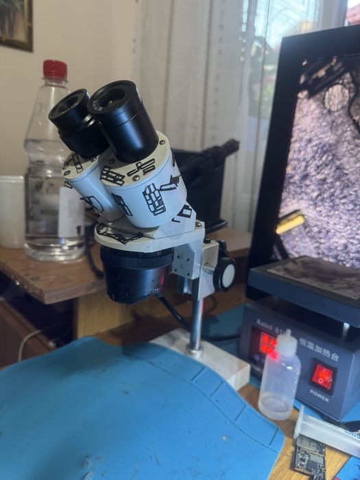 Vand microscop reparatii gsm