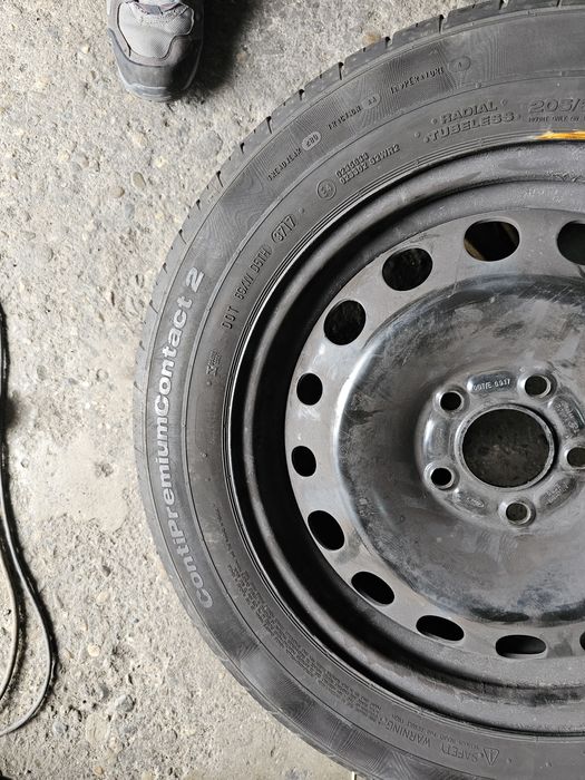 4 anvelope vara 205 60 16 Continental 6.6mm