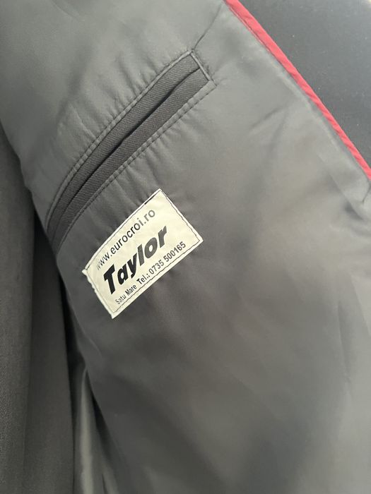 Costum  Paolo Rosssi, negru, mărimea 44