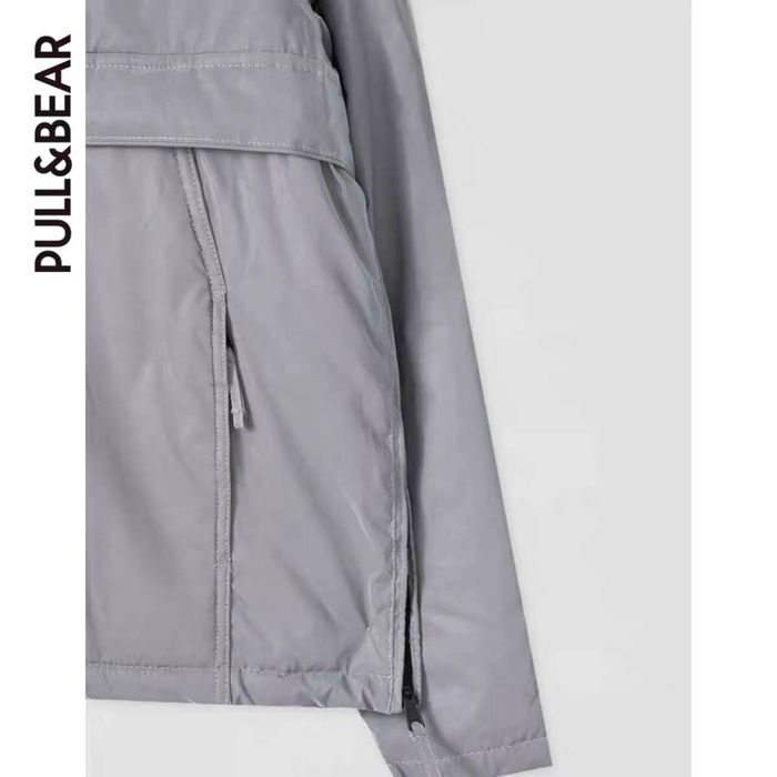 Женская теплая базовая модный Pull&bear с карманом к