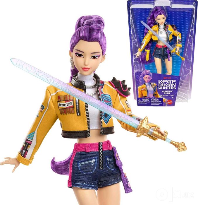 Кукла Mattel Kpop Demon Hunters HUNTR/X Руми в стиле фэшн