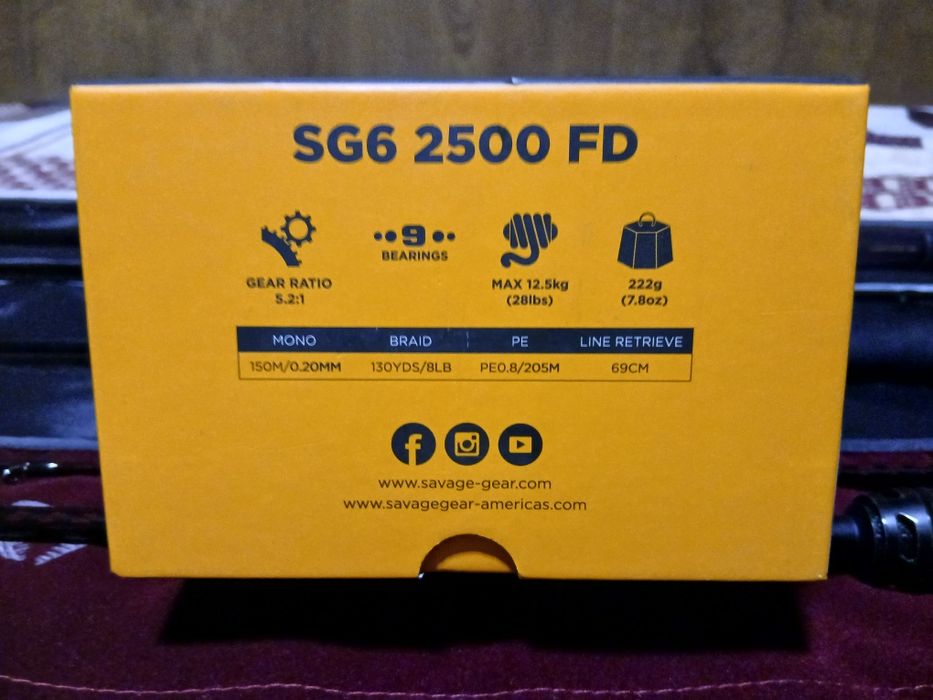 Спининг SG2 и SG6