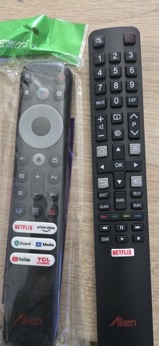 Telecomenzi Tcl Noi, Gama completă