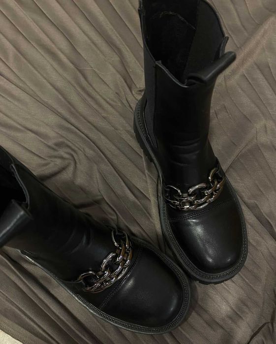 Челси черные 37 р осень, весна