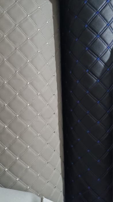 Кожзам, велюр, потолочка