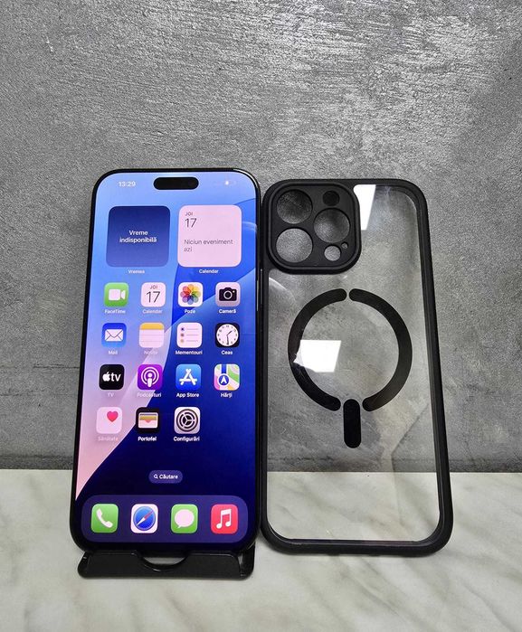 iPhone 16 Pro Max 256GB Black 100% Baterie Bmg Amanet 102241