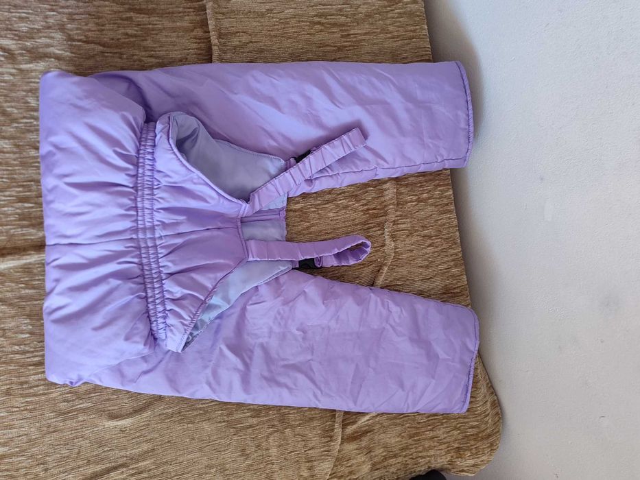 Зимен ски гащеризон лилав момиче