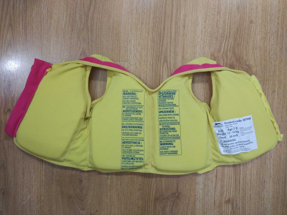 Детска спасителна жилетка Slazenger Love 2 Swim