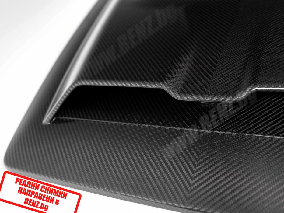BRABUS Style КАРБОН добавка за капак на Мерцедес W465 W464 W463a