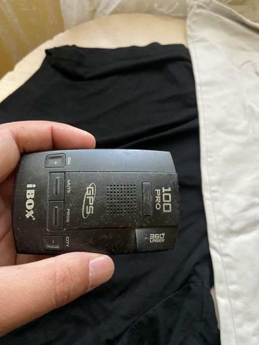 Радар детектор в рабочем состоянии