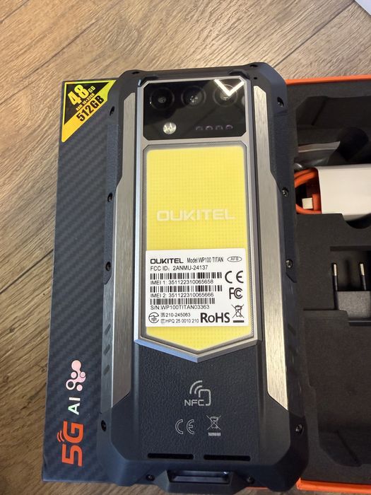 Oukitel wp100 titan 5g  512gb