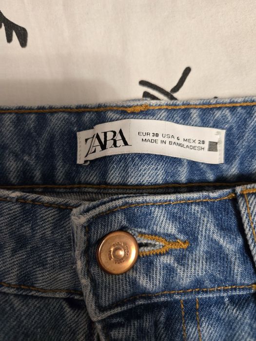 Дънки Зара mom fit 38 ном