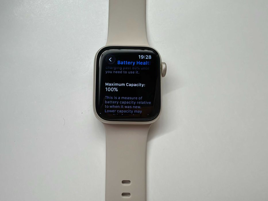 ! КаТо НоВ ! Apple Watch SE2 GPS V3 40mm 100% батерия Rose Gold