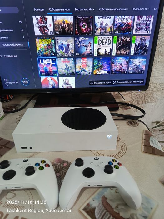 Xbox Series S 500gb SSD с официальными играми (как пс5)