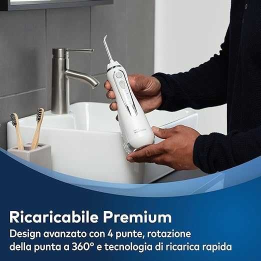 Зъбен душ Waterpik Professional WP-580, Преносим иригатор с 4 глави