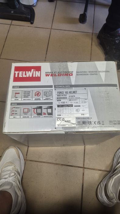 Aparat de sudură inverter 10-150A, cu accesorii și mască,NOU si Garantie